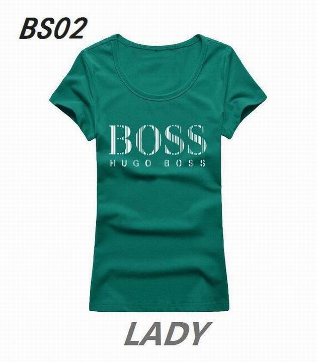 BOSS short round collar T woman S-XL-098